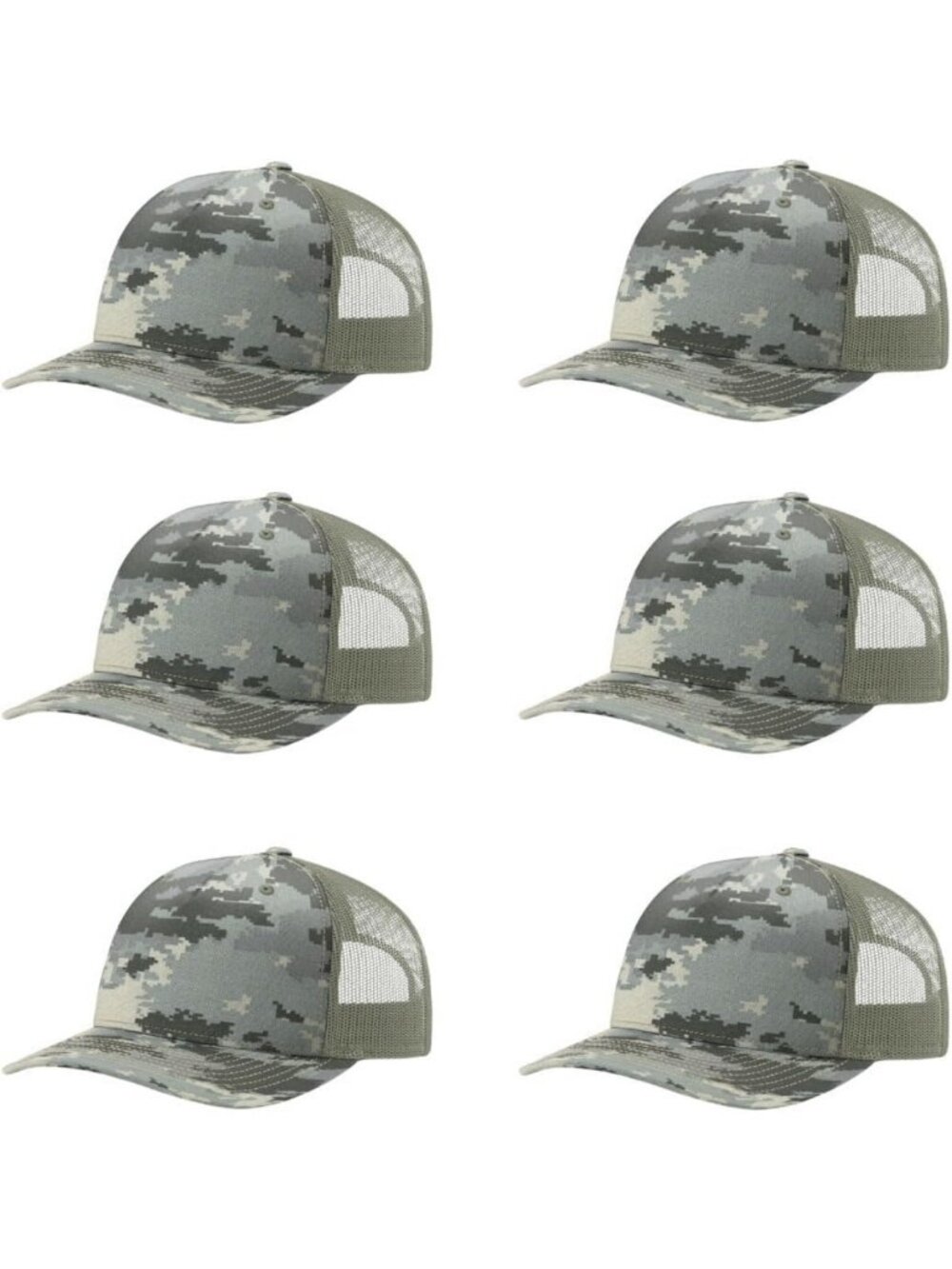 Classic Fit Five-Panel Snapback Trucker Cap | Adjustable OSFM | Stylish